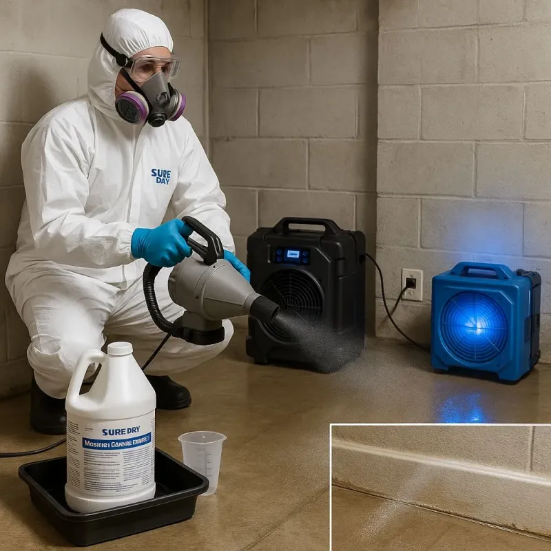 Sanitization and Odor Removal process in Peebles, OH