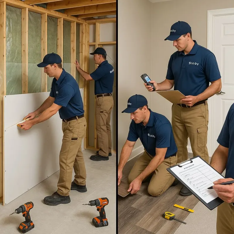 Repairs and Reconstruction process in Peebles, OH